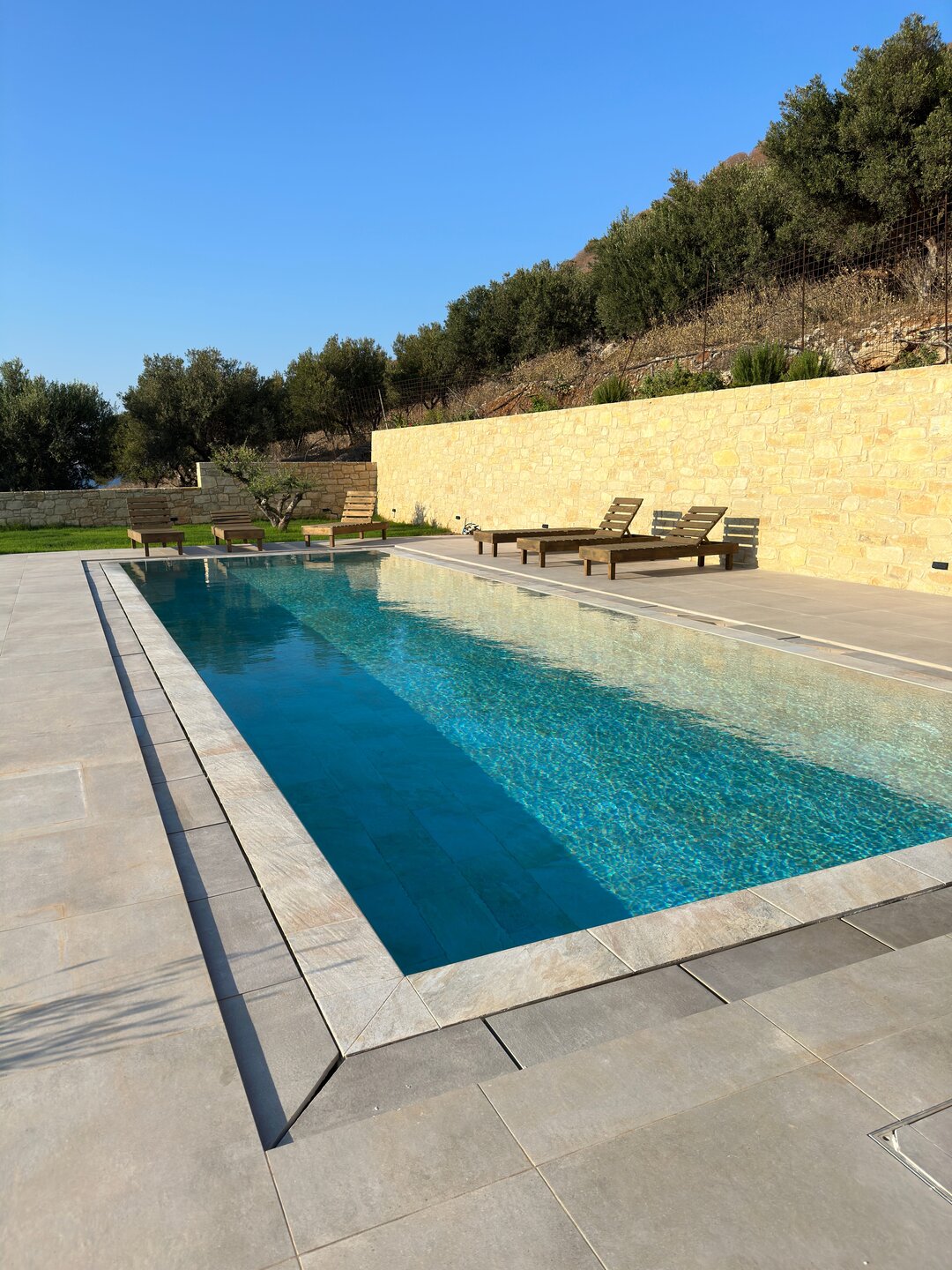 Pool and Garden Lounge at Nusa Gramvousa