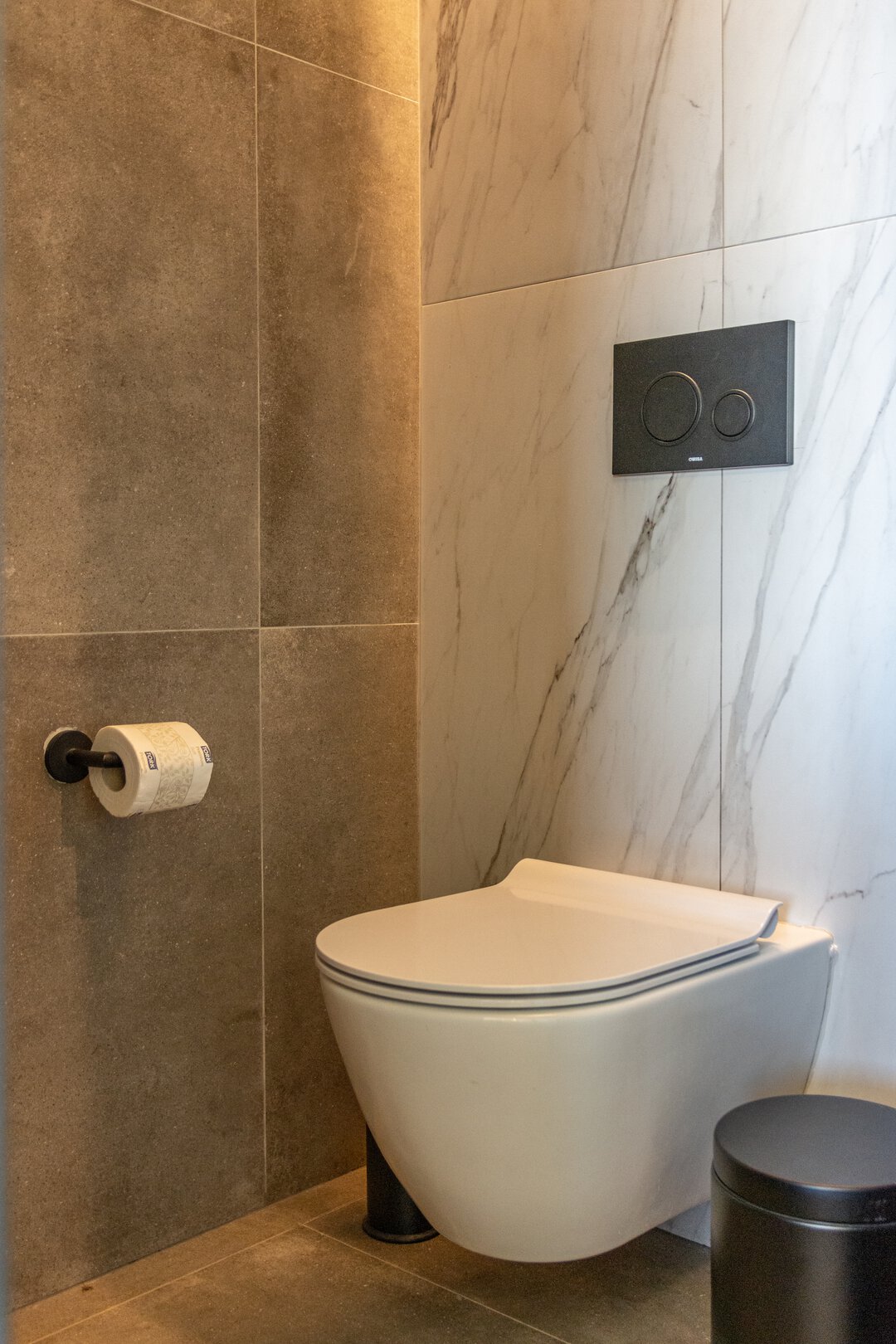 Stylish guest quarters with designer details at Nusa Falassarna, Crete